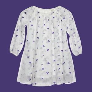 Disney Junior Mickey Mouse Tulle Overlay Dress | Size Toddler 5T | LIKE NEW